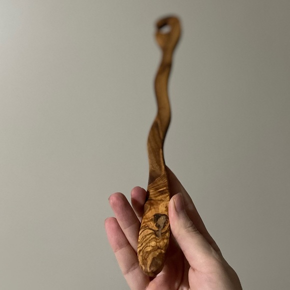 🆕 Olivewood Oven Rack Pull Wood Tunisia Handle Wooden - Picture 6 of 8